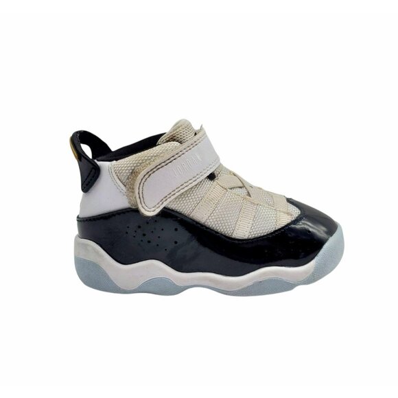 Jordan Unisex Kids 6 Rings CW6997 100  Athletic Sneaker Shoes Size‎ 7C - Picture 1 of 7